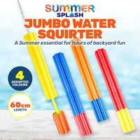 Water Squirter EVA Jumbo 50cm x 7cm Assorted Colours