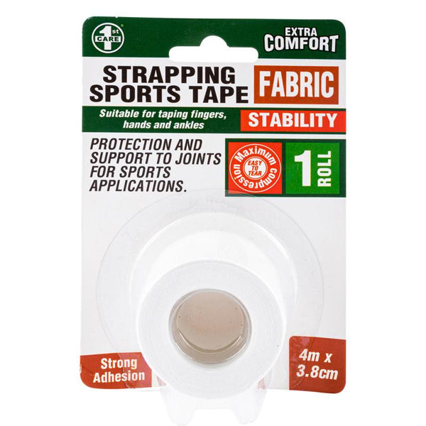 Tape Sports Strapping 4m x 3.8cm