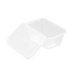 Reusable Food Container Rectangle 300ml 10PK