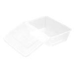 Reusable Food Container Rectangle 750ml Value 25PK