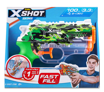 ZURU XSHOT Fast Fill Skins Water Gun - Junior Blaster