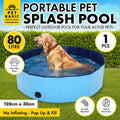 Pet Pool Portable 120cm x 30cm Blue