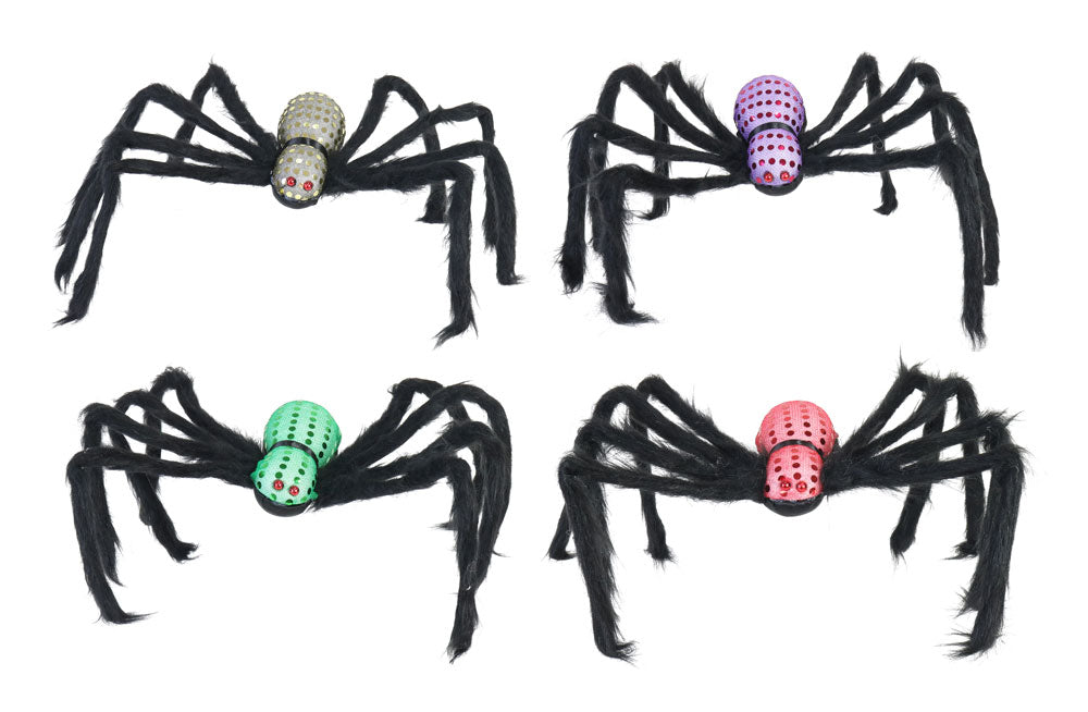 Colourful Spotted Spider 50cm Asst