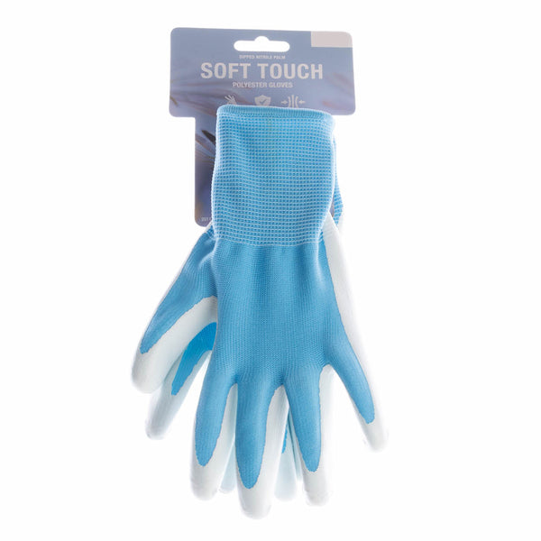 Gloves Soft Touch Blue Pastel