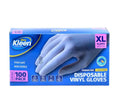 Gloves Powder Free Disposable - Vinyl - Clear - XLarge100pk