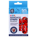 Bandage Kids Adhesive Assorted 50pk