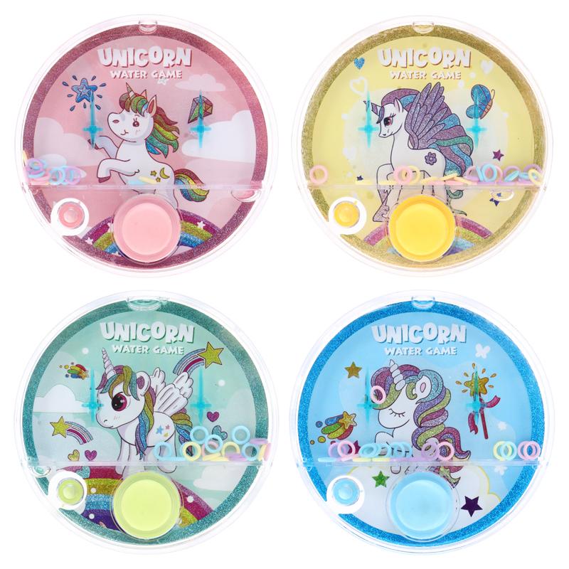 Hand Held Water Skill Game Unicorn (13.5cm x 6.5cm) - Assorted Designs