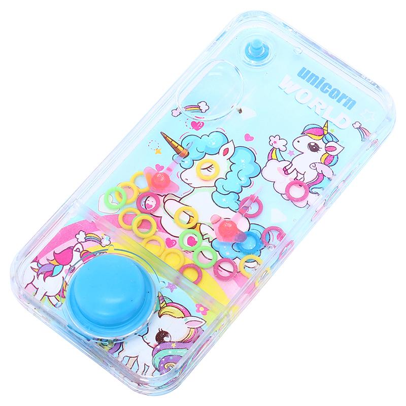 Hand Held Water Skill Game Unicorn 6cm x 11.8cm x 2cm  3 Assorted