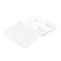 Reusable Food Prep Container 3 section 1200ML 8 Pk