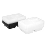 Reusable Food Prep Container 3 section 1200ML 8 Pk