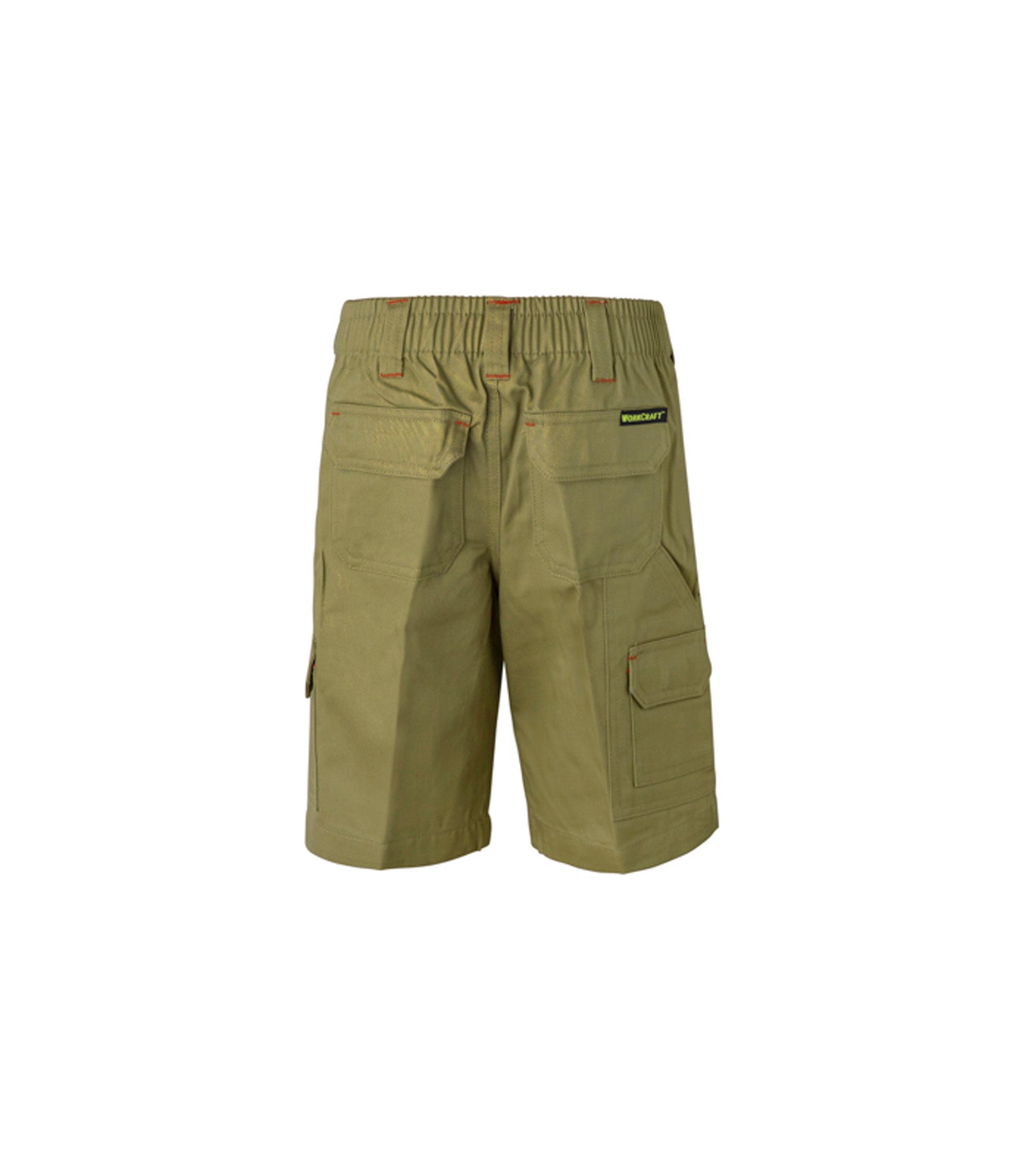 WorkCraft Kids Midweight Cargo Cotton Drill Shorts