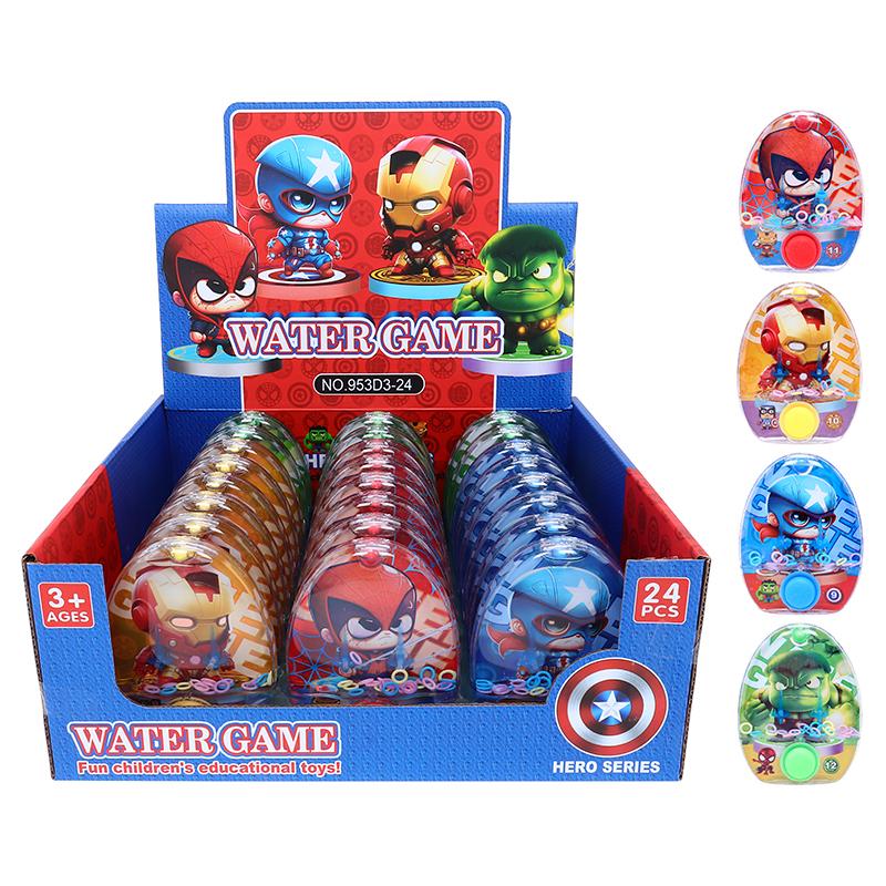 Hand Held Water Skill Game Hero Challenge 8cm x 10cm