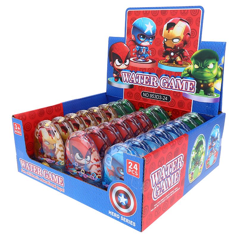 Hand Held Water Skill Game Hero Challenge 8cm x 10cm