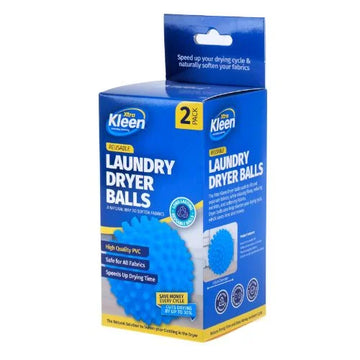 Laundry Dryer Balls 2pk - Dia. 6.5cm - Blue