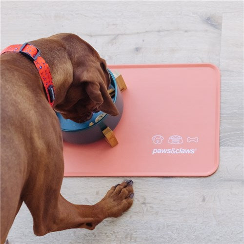 Paws & Claws Pet Non-Slip Silicone Food Mat Rectangle