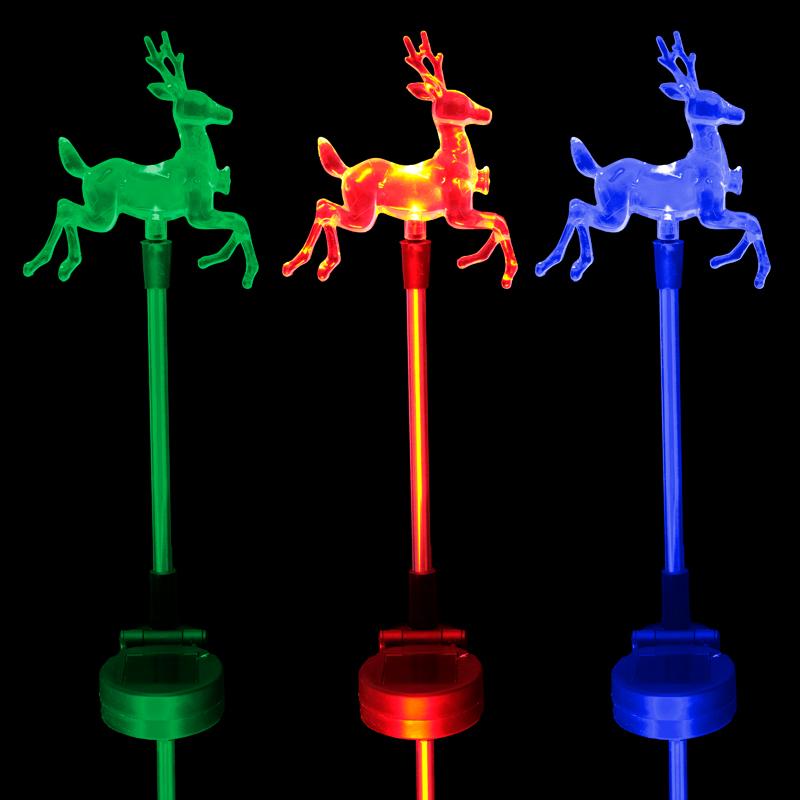 Solar Stake Light Reindeer