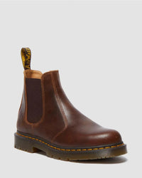 DR. MARTENS 2976 Slip Resistant Chelsea Boot Dark Tan Parker Life Shield WP