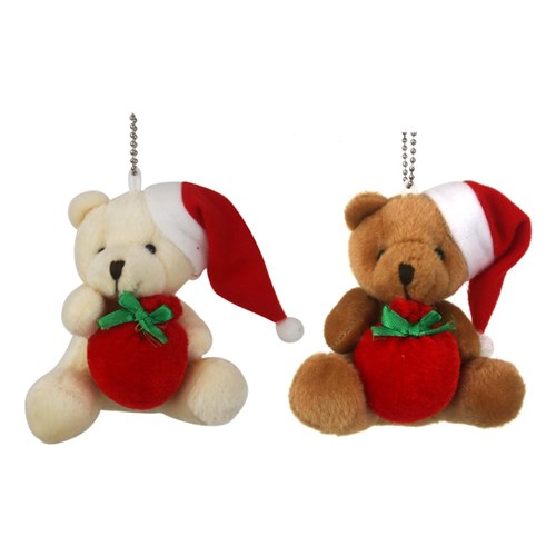 Plush Christmas Teddy Assorted
