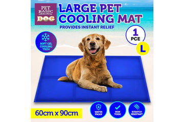 Pet Cooling Mat Large Blue 60cm x 90cm