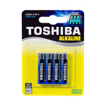 TOSHIBA Alkaline AAA Batteries