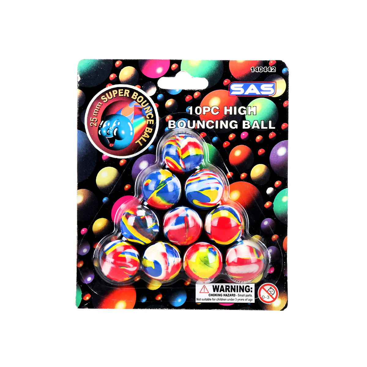 10pc Bouncy Ball