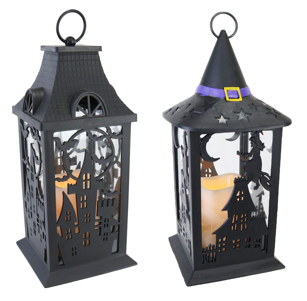 Wicked Light Up Lantern  33cm Asst
