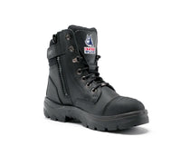 STEEL BLUE Men's Southern Cross Zip Lace-up Scuff Cap Boot