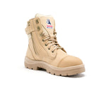 STEEL BLUE Men's Southern Cross Zip Lace-up Scuff Cap Boot