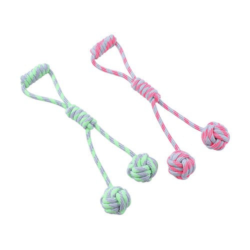 Paws & Claws Neon Tug-Of-War Multi Tugger