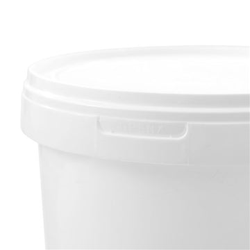 Pail Bucket Heavy Duty Handled 5L White