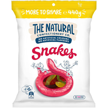 The Natural Confectionery Co - Snakes 440gms