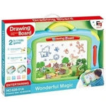 Colour Magnetic Drawing Board with Handle Large