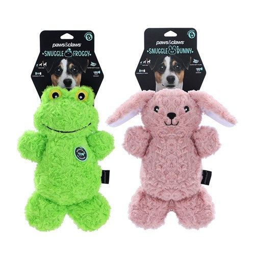 Paws & Claws Snuggle Bunny/Froggy Assorted