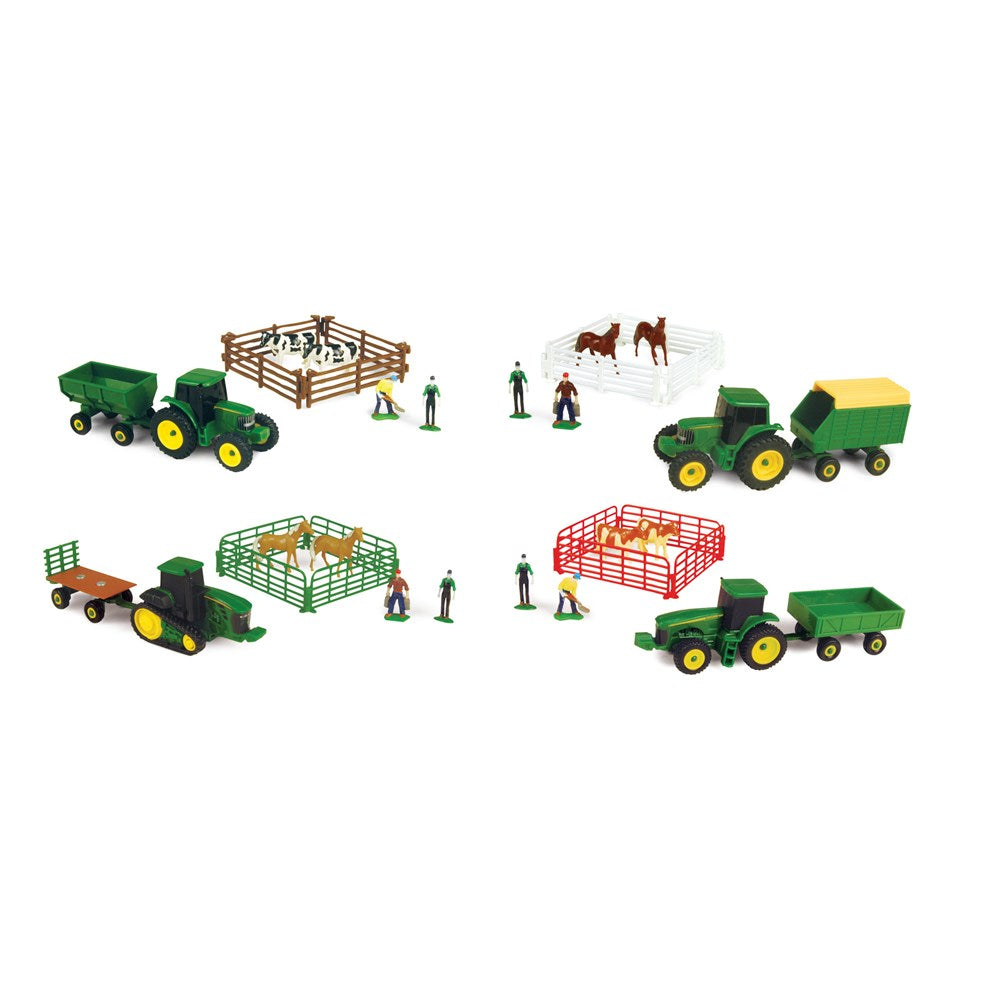 John Deere 10 Piece Mini Farm Set Assorted