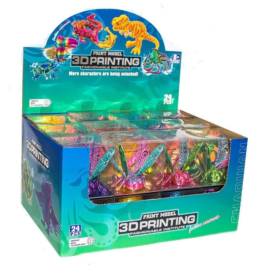 3D Printed Figures assorted