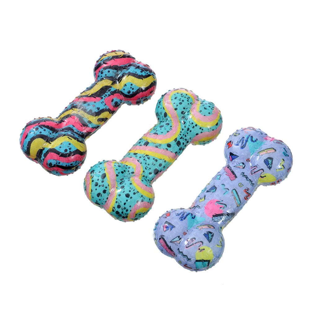 Bone Chew Toy Retro Dazzle Assorted