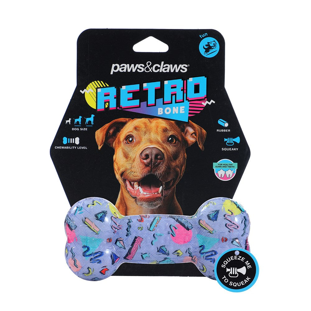 Bone Chew Toy Retro Dazzle Assorted