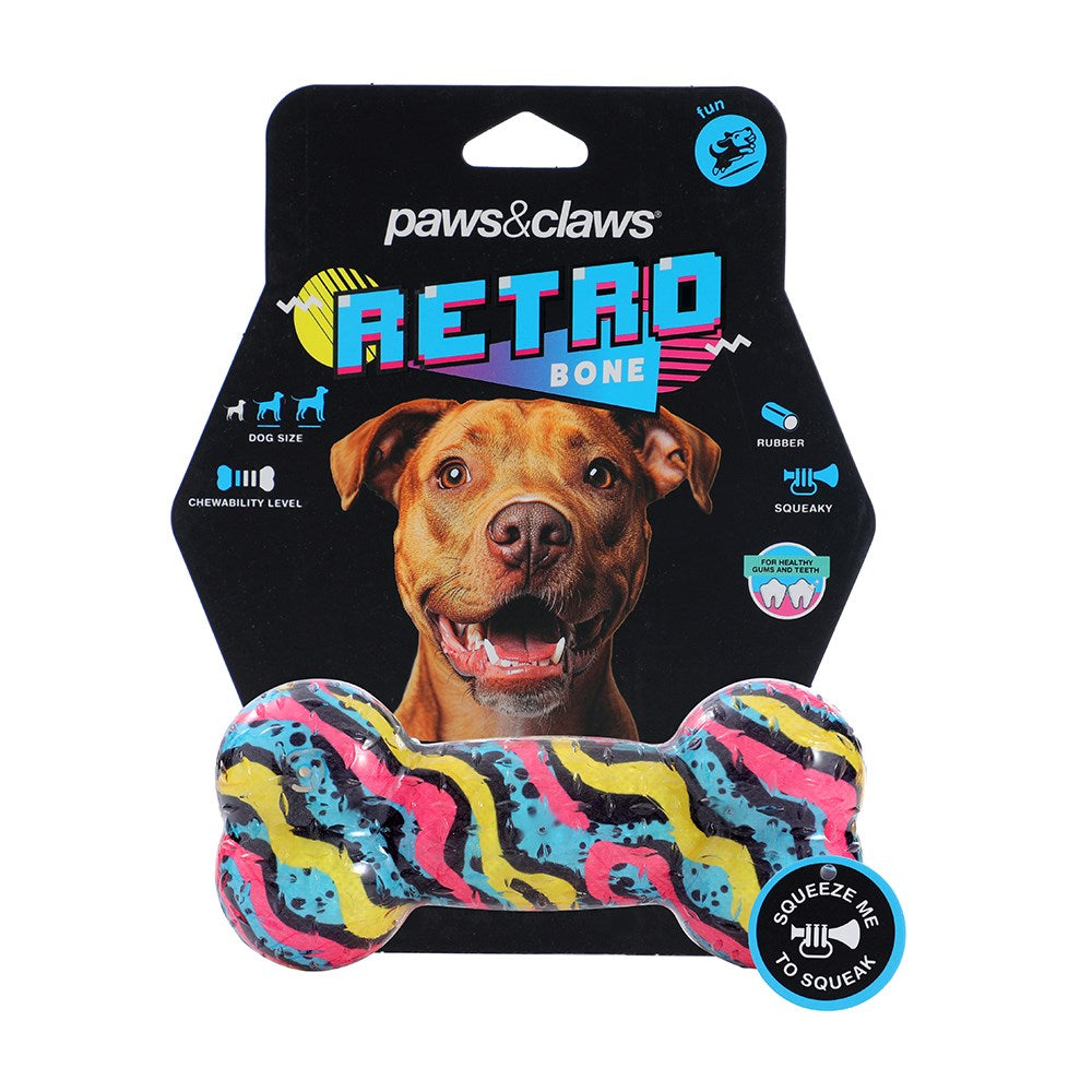 Bone Chew Toy Retro Dazzle Assorted