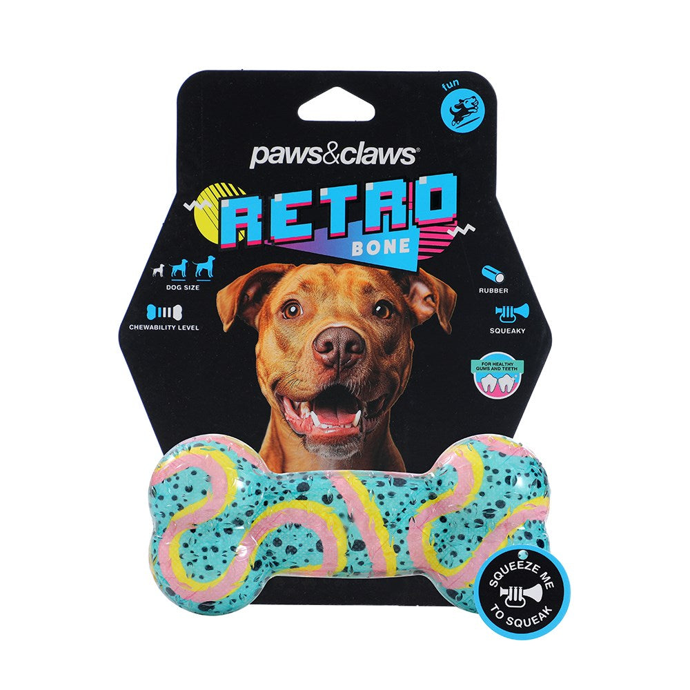 Bone Chew Toy Retro Dazzle Assorted
