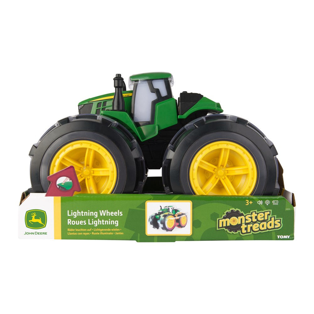 John Deere Monster Treads Lightning Wheels 4WD Tractor L&S