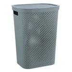 Hudson Laundry Hamper w/Lid 60LT