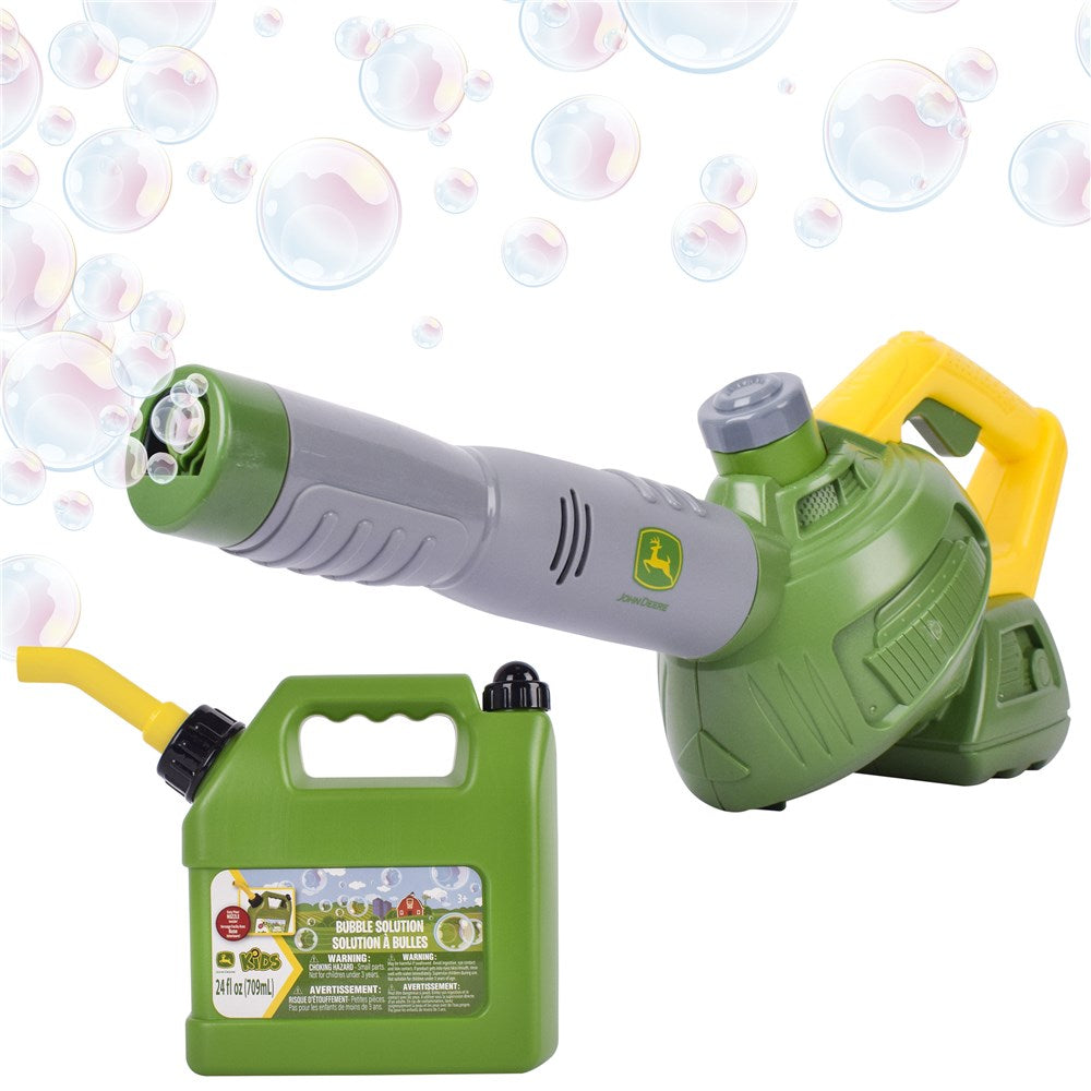 John Deere Bubble 'N' Fun Leaf Blower Combo