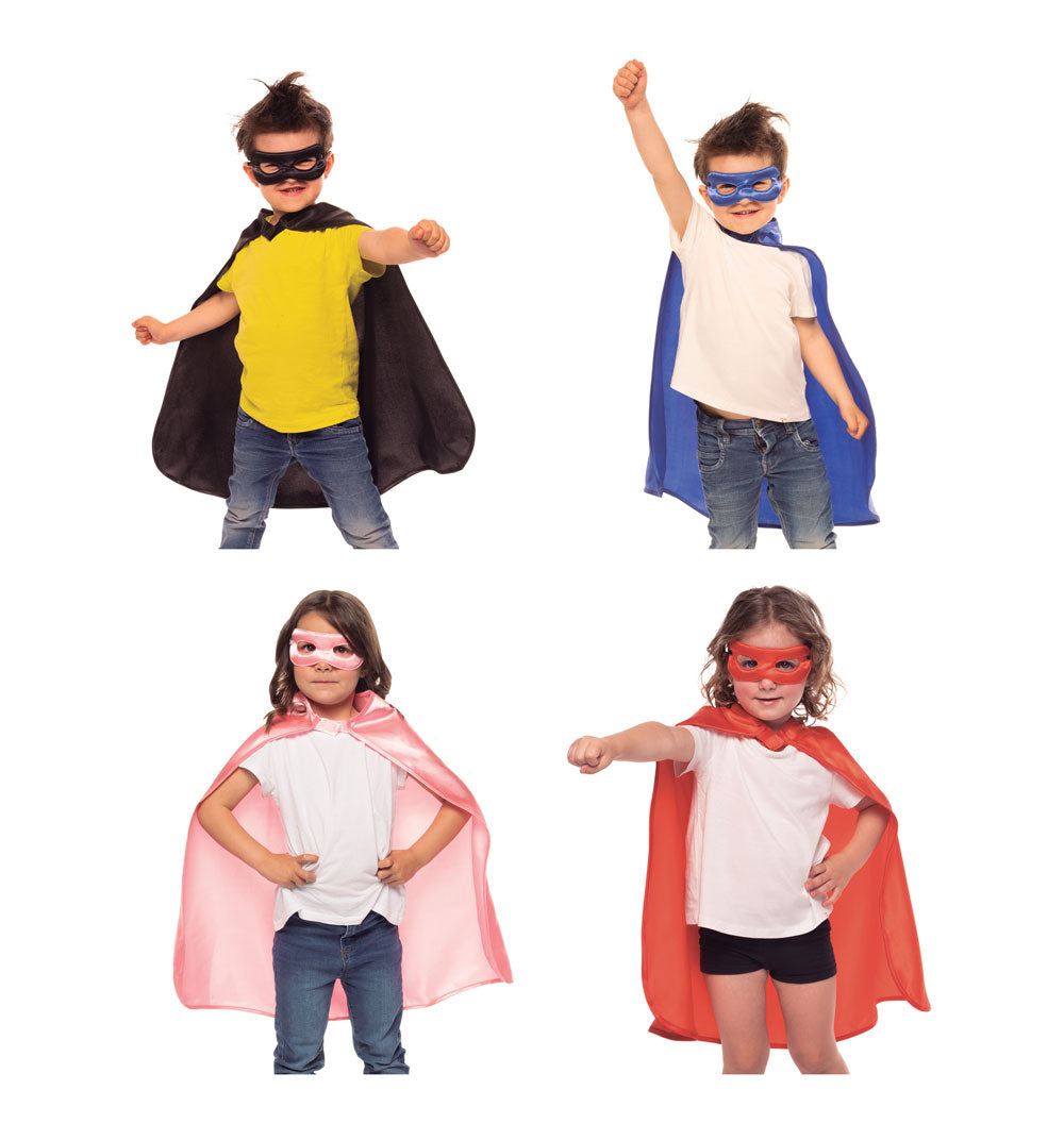 Superhero Dress Up Set Kids Asst