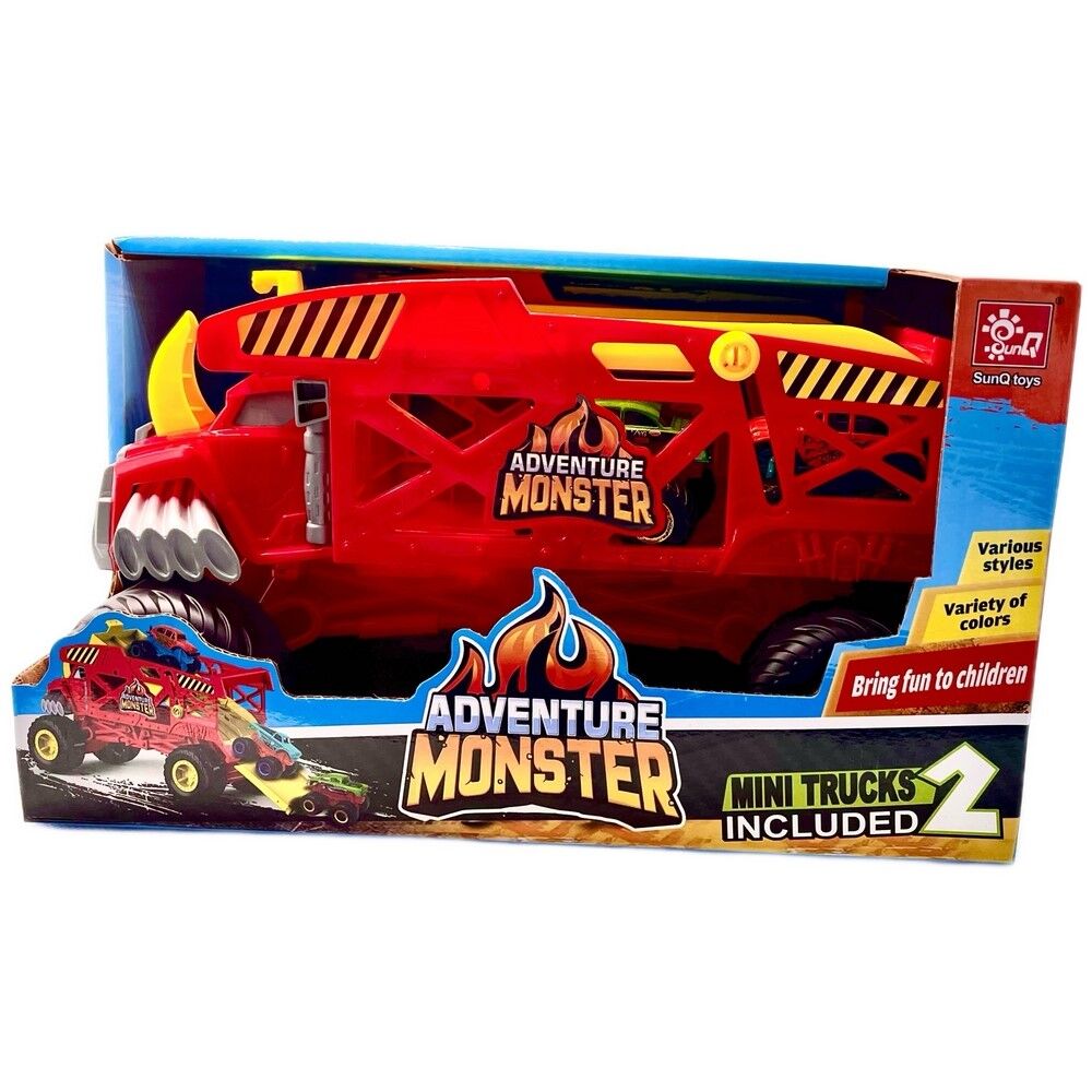 Monster Car Carrier with 2 Cars