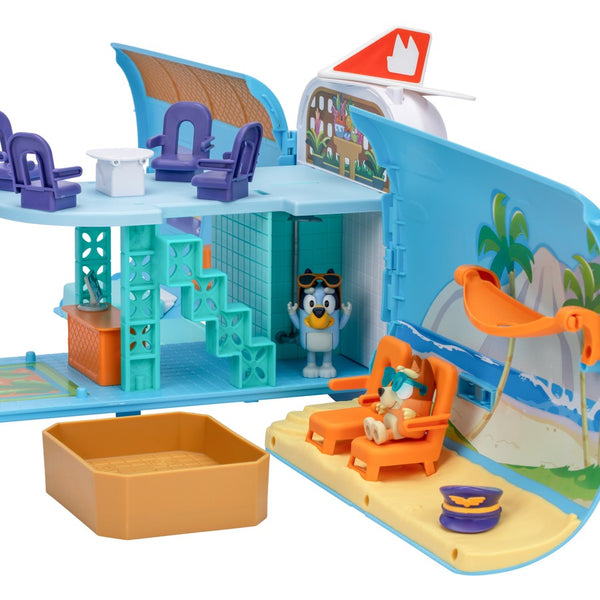 Bluey 3-in-1 Airplane Playset