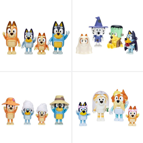 Bluey Figures 4 Pack S11 (assorted)