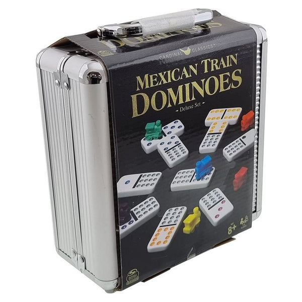 Classic Games Mexican Train Dominoes in Carry Case