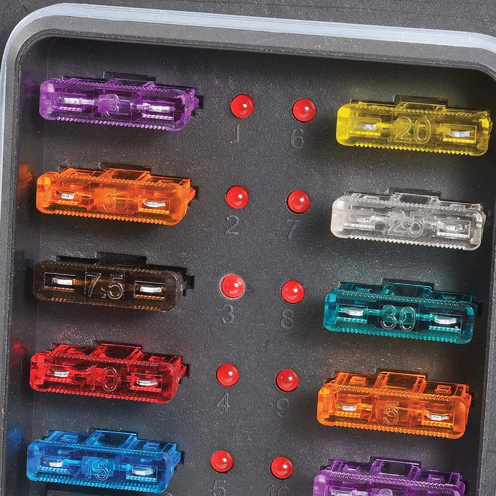 Sealed Fuse Box With Led - Bl