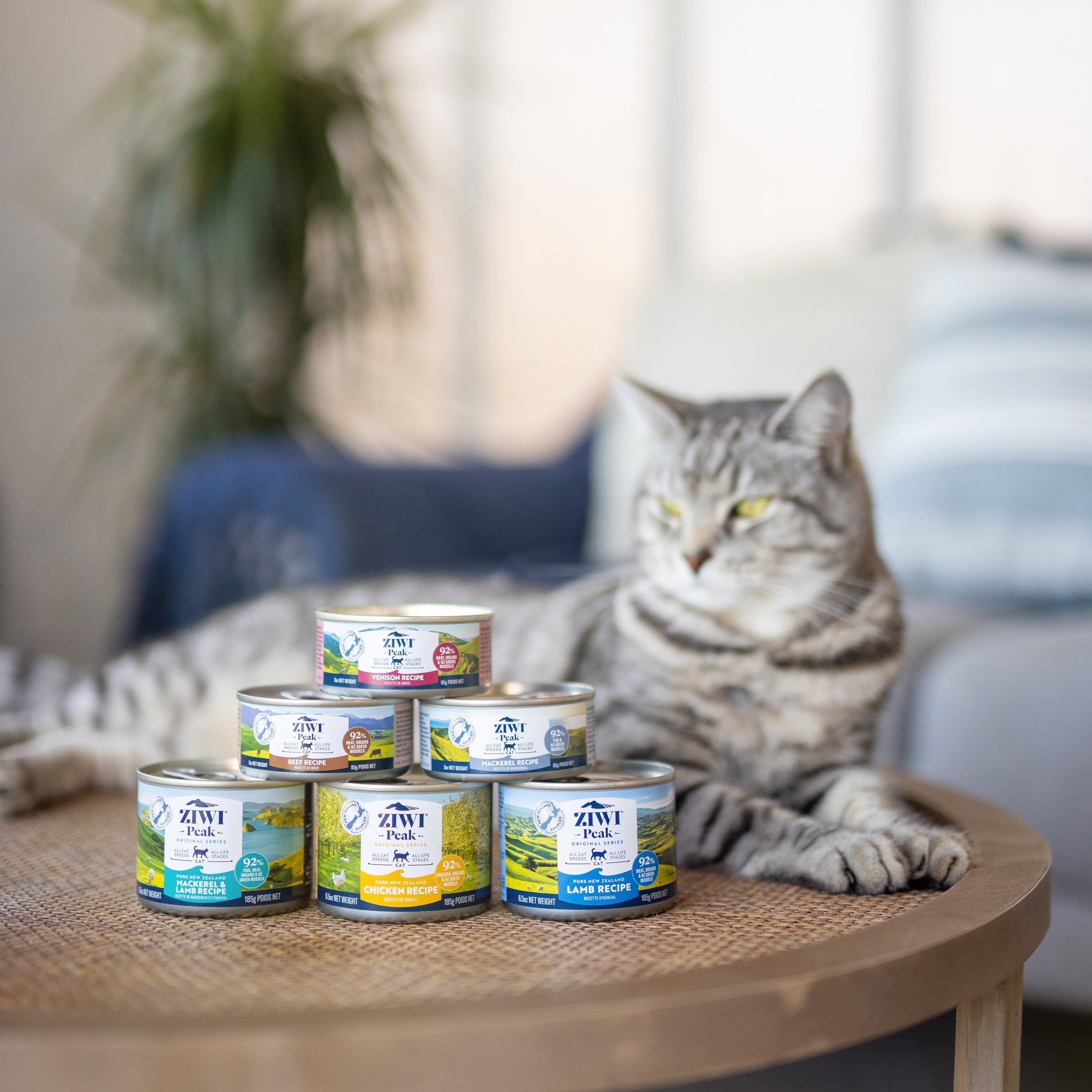 Ziwi Peak Wet Cat Food Cans Venison