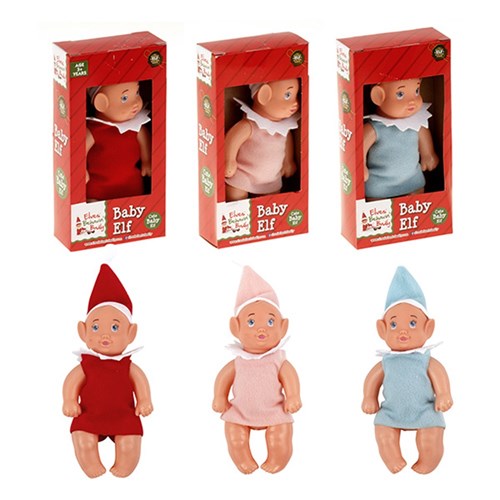 Xmas Elves BB Baby Elf 3 Assorted